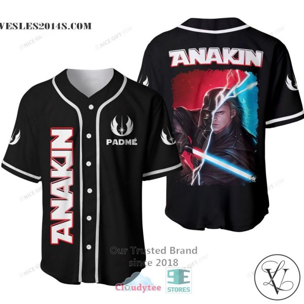 Star Wars Anakin Baseball Jersey Shirt