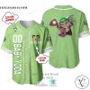 Star Wars Baby Yoda Personalized Green Baseball Jersey Shirt