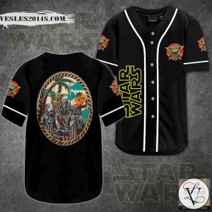 Star Wars The Mandalorian Baseball Jersey Shirt