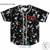 Stay Wonky black white Baseball Jersey