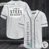 Steel Reserve logo grey Baseball Jersey