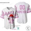 Stitch Angel Personalized Baseball Jersey Shirt
