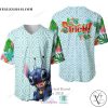 Stitch Flower Baseball Jersey Shirt