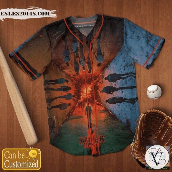 Stranger Things Season 4 Baseball Jersey Shirt