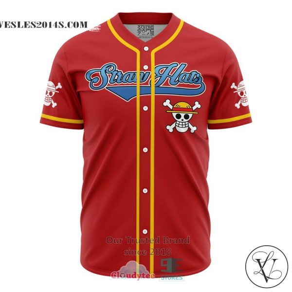 Strawhats Luffy One Piece Baseball Jersey