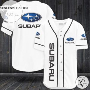 Subaru Baseball Jersey – White