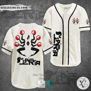 Suspiria Horror Movie Baseball Jersey