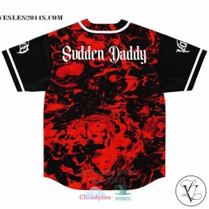 Svdden daddy Svdden Death Baseball Jersey