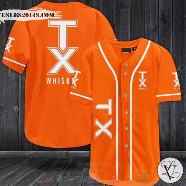TX Blended Whiskey Baseball Jersey Shirt