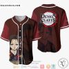 Tamayo Demon Slayer Red Baseball Jersey Shirt