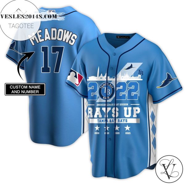 Tampa Bay Rays Baseball Jersey 3d All Over Printed