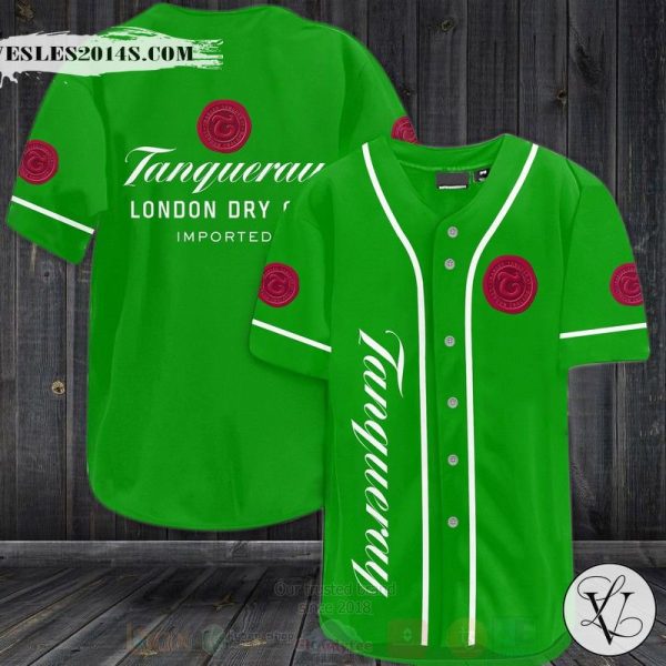 Tanqueray Baseball Jersey Shirt