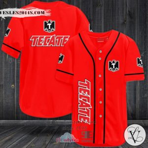Tecate Baseball Jersey Shirt