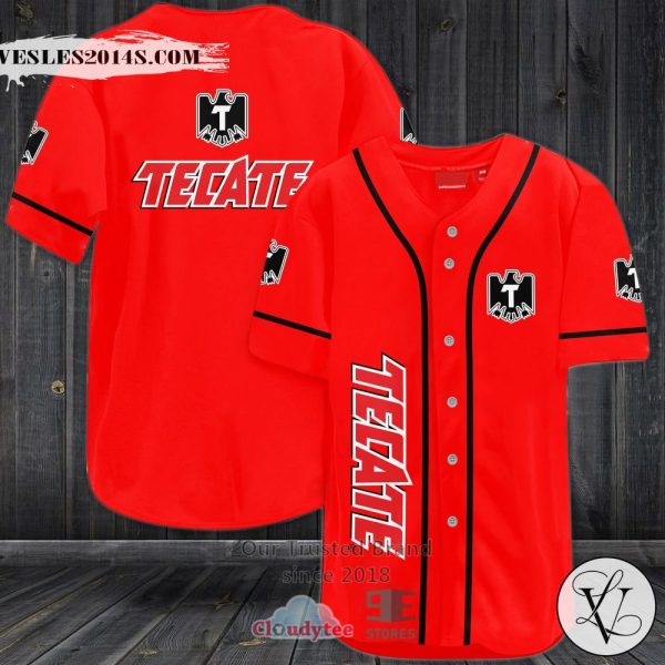 Tecate Baseball Jersey Shirt