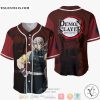 Tengen Uzui Demon Slayer Red Baseball Jersey Shirt