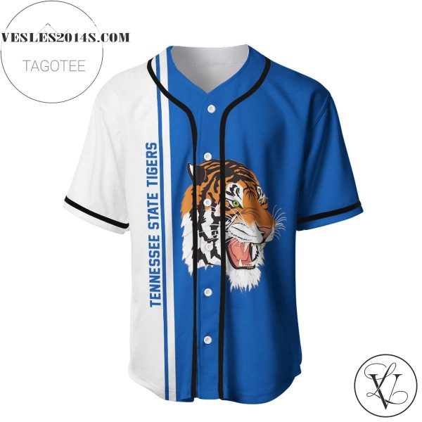 Tennessee State Tigers Baseball Jersey Half Style – NCAA