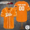Tennessee Volunteers Personalized Baseball Jersey Shirt