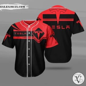 Tesla 3d Baseball Jersey