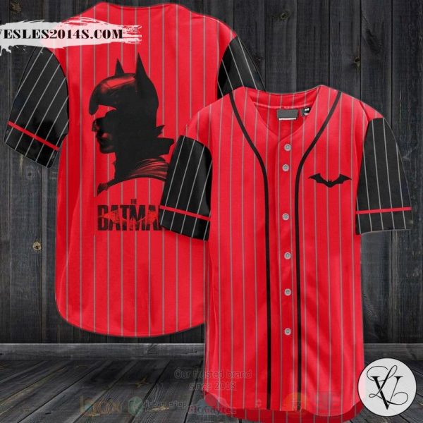 The Batman DC Baseball Jersey Shirt