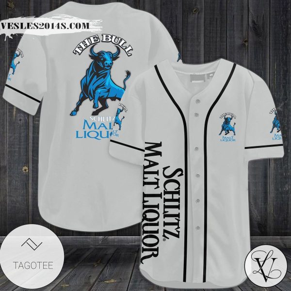 The Bull Schlitz Malt Liquor Baseball Jersey