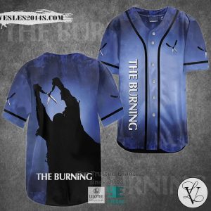 The Burning Horror Movie Baseball Jersey