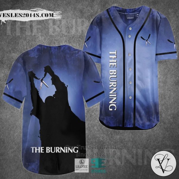 The Burning Horror Movie Baseball Jersey