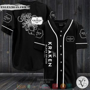 The Kraken Black Spiced Rum Baseball Jersey