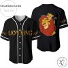 The Lion King All Over Print Baseball Jersey – Black