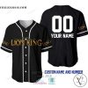 The Lion King Personalized Black Baseball Jersey Shirt