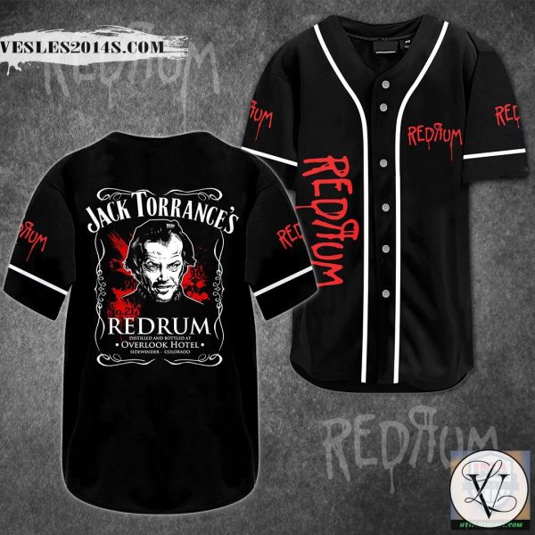 The Shining Red Drum Baseball Jersey