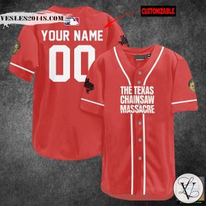 The Texas Chainsaw Massacre Personalized Baseball Jersey Shirt