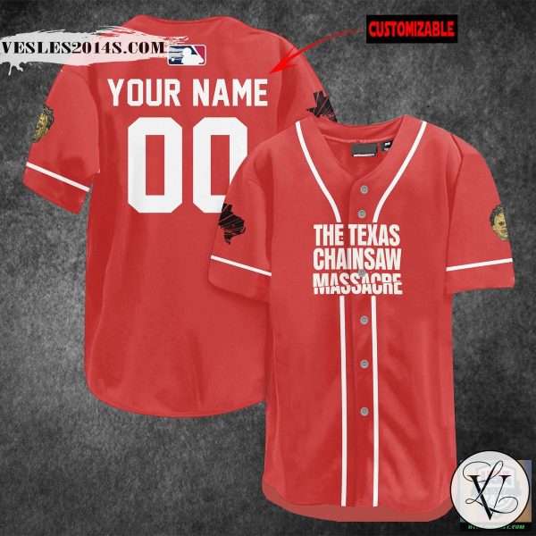The Texas Chainsaw Massacre Personalized Baseball Jersey Shirt