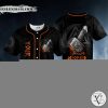 Thor Hammer Tattoo Skull Custom Baseball Jersey