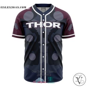 Thor Marvel Baseball Jersey