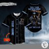 Tick Tock Motherf Time Is Up Grim Reaper Sand Clock Skull Custom Baseball Jersey