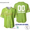 Tinker Bell Personalized Baseball Jersey Shirt