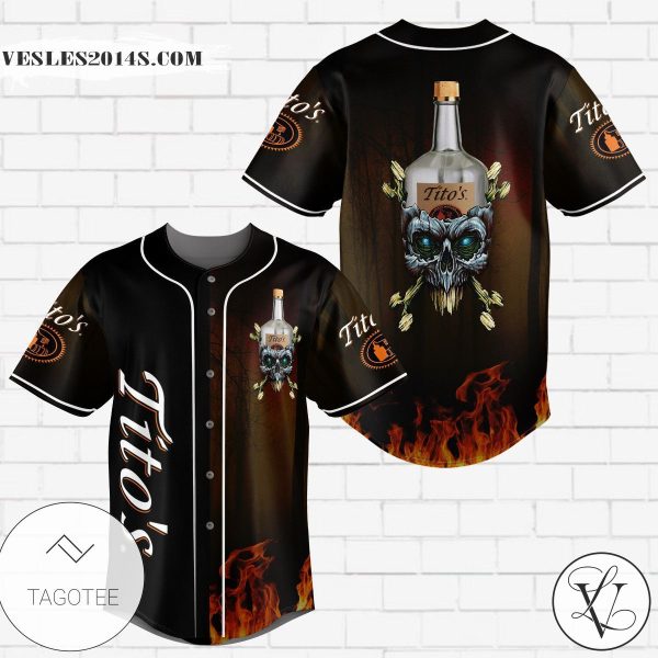 Tito’s Skull Baseball Jersey