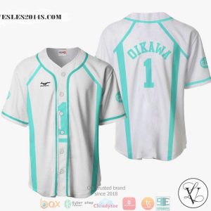 Tooru Oikawa 1 Haikyuu Baseball Jersey Shirt