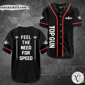 Top Gun Maverick Feel The Need For Speed Baseball Jersey