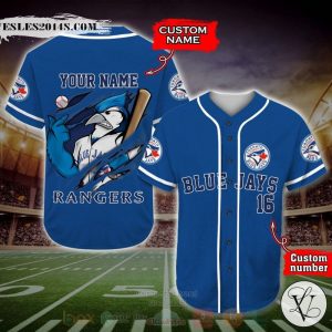 Toronto Blue Jays MLB Personalized Baseball Jersey