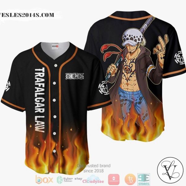 Trafalgar Law One Piece Baseball Jersey Shirt