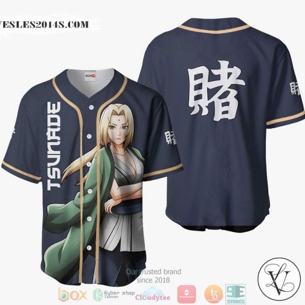 Tsunade Naruto Baseball Jersey Shirt