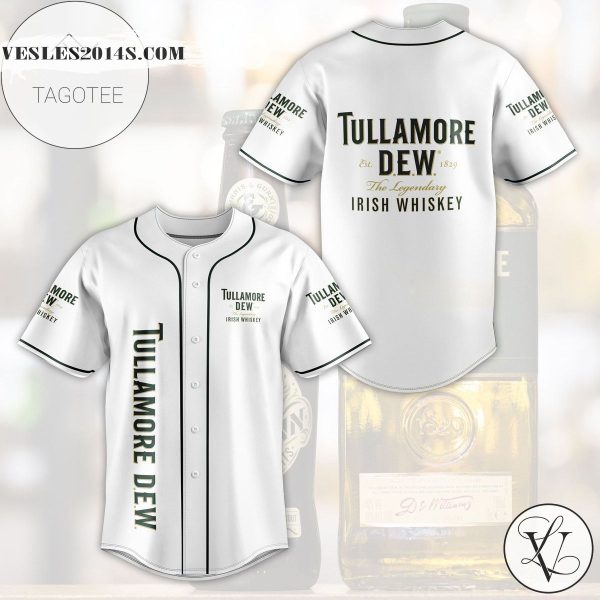 Tullamore Dew Baseball Jersey – White