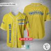 Twisted Tea Your Name Yellow Baseball Jersey