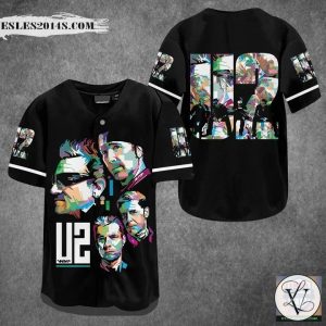 U2 Band Baseball Jersey Shirt