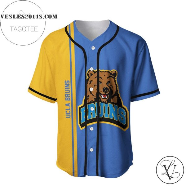 UCLA Bruins Baseball Jersey Half Style – NCAA