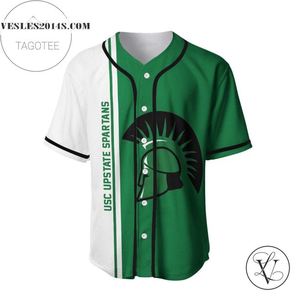 USC Upstate Spartans Baseball Jersey Half Style – NCAA