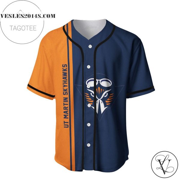 UT Martin Skyhawks Baseball Jersey Half Style – NCAA