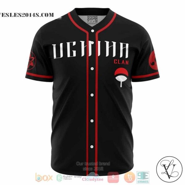 Uchiha Clan Sasuke Uchiha Naruto Baseball Jersey