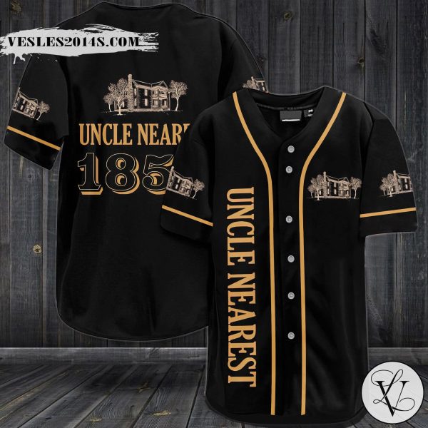 Uncle Nearest 1856 Whiskey Baseball Jersey